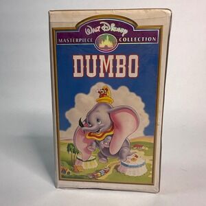 Walt Disney Masterpiece Collection Dumbo VHS 1995 Clamshell Case Animated Movie